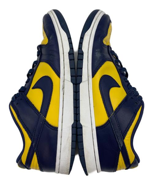 NIKE（ナイキ）NIKE (ナイキ) DUNK LOW イエロー×ネイビー サイズ:27.0cmの古着・服飾アイテム