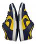 中古・古着 NIKE (ナイキ) DUNK LOW イエロー×ネイビー サイズ:27.0cm：5000円