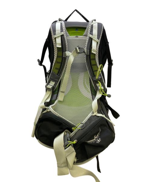 OSPREY（オスプレー）OSPREY (オスプレー) バックパック STRATOS 34 ブラック×黄緑の古着・服飾アイテム
