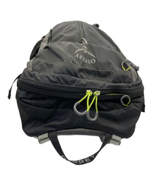OSPREY（オスプレー）OSPREY (オスプレー) バックパック STRATOS 34 ブラック×黄緑の古着・服飾アイテム