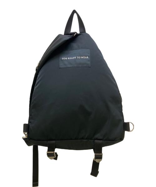 soe ready to wear（ソーイレディトゥウェア）soe ready to wear (ソーイレディトゥウェア) ワンショルダーバッグ 	25SS One SHOULDER BP Solotex ブラックの古着・服飾アイテム