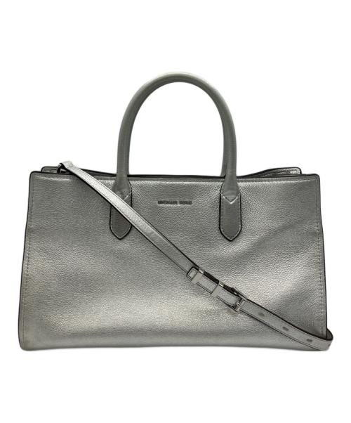 MICHAEL KORS（マイケル・コース）MICHAEL KORS (マイケル・コース) ハンドバッグ シルバーの古着・服飾アイテム