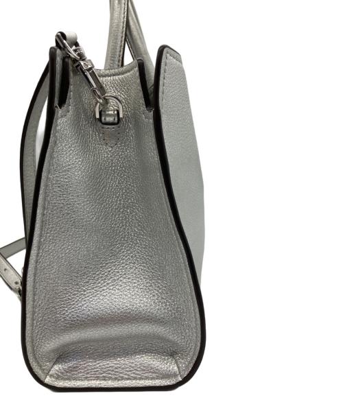 MICHAEL KORS（マイケル・コース）MICHAEL KORS (マイケル・コース) ハンドバッグ シルバーの古着・服飾アイテム