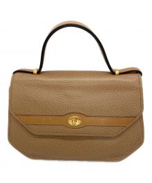 Christian Dior（クリスチャン ディオール）の古着「フラップハンドバッグ」｜ベージュ