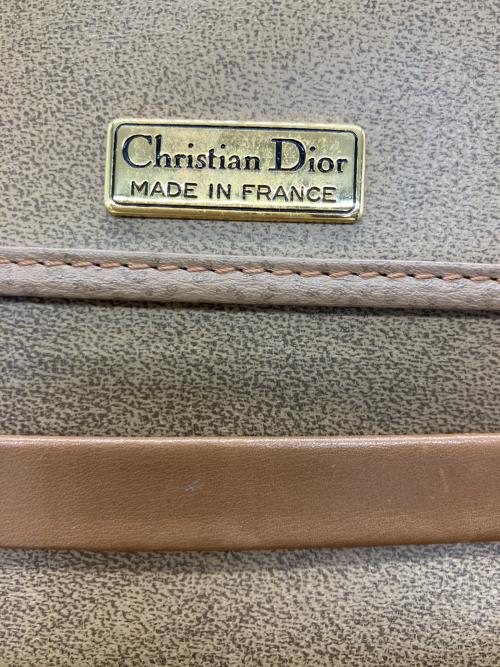 Christian Dior（クリスチャン ディオール）Christian Dior (クリスチャン ディオール) フラップハンドバッグ ベージュの古着・服飾アイテム