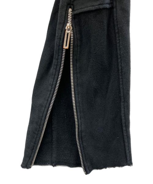 CVTVLIST（カタリスト）CVTVLIST (カタリスト) スウェットパンツ CTLS USUAL ZIP PANTS ブラック サイズ:1の古着・服飾アイテム