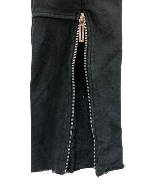 CVTVLIST（カタリスト）CVTVLIST (カタリスト) スウェットパンツ CTLS USUAL ZIP PANTS ブラック サイズ:1の古着・服飾アイテム