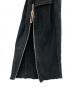 中古・古着 CVTVLIST (カタリスト) スウェットパンツ CTLS USUAL ZIP PANTS ブラック サイズ:1：15000円