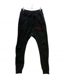 CVTVLIST（カタリスト）の古着「スウェットパンツ 24SS コットン スウェットパンツ」｜ブラック