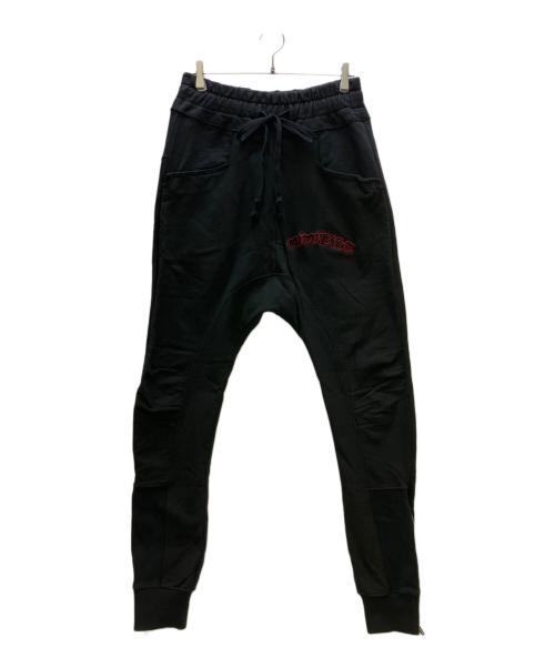 CVTVLIST（カタリスト）CVTVLIST (カタリスト) スウェットパンツ 24SS コットン スウェットパンツ ブラック サイズ:2の古着・服飾アイテム