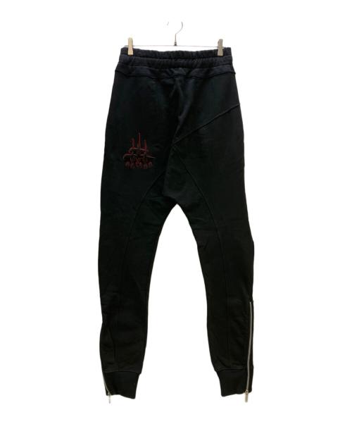 CVTVLIST（カタリスト）CVTVLIST (カタリスト) スウェットパンツ 24SS コットン スウェットパンツ ブラック サイズ:2の古着・服飾アイテム