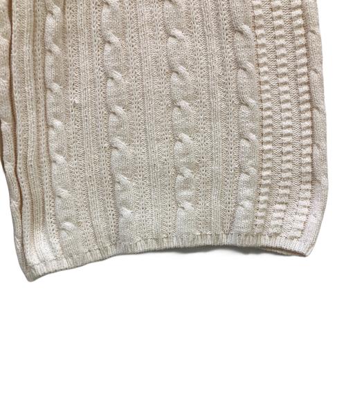 adidas Originals（アディダスオリジナル）adidas originals (アディダスオリジナル) ニットパンツ KNITTED 70S JOGGER アイボリー サイズ:Mの古着・服飾アイテム