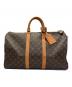 LOUIS VUITTON（ルイ ヴィトン）の古着「トラベルバッグ モノグラム キーポル45」｜ブラウン