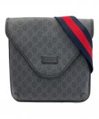 GUCCIグッチ）の古着「メッセンジャーバッグ GGスプリーム」｜ブラック