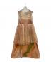 Ameri (アメリ) 3WAY MARGOT GEL ART DRESS オレンジ×グリーン サイズ:S：13000円