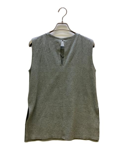 Ameri（アメリ）AMERI (アメリ) AMERI TANK LAYERED HOODIE TOPS グレー サイズ:Freeの古着・服飾アイテム
