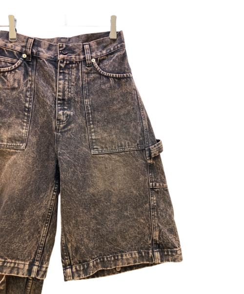 Ameri（アメリ）AMERI (アメリ) MEDI 2WAY REMOVE DENIM PANTS ブラウン サイズ:Freeの古着・服飾アイテム