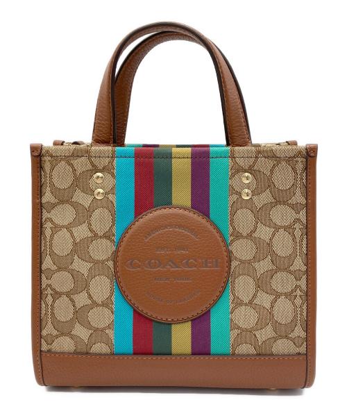 COACH（コーチ）COACH (コーチ) ハンドバッグ シグネチャー デンプシー トート 22の古着・服飾アイテム