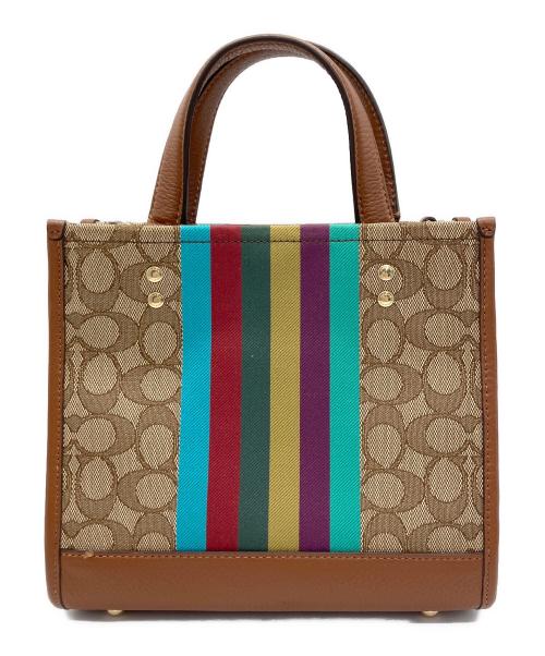 COACH（コーチ）COACH (コーチ) ハンドバッグ シグネチャー デンプシー トート 22の古着・服飾アイテム