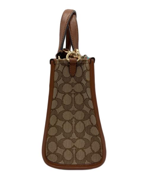 COACH（コーチ）COACH (コーチ) ハンドバッグ シグネチャー デンプシー トート 22の古着・服飾アイテム