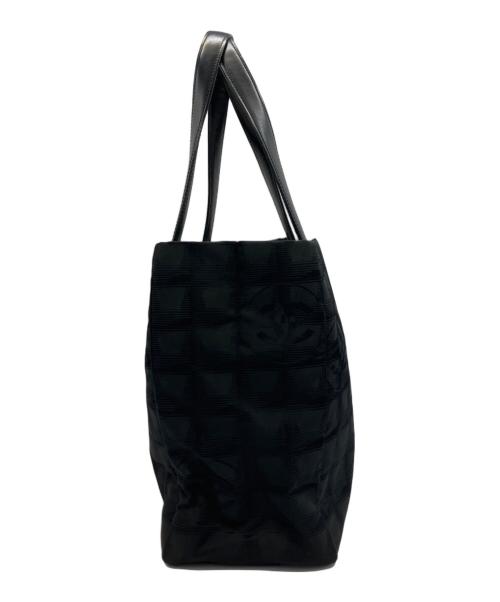 CHANEL（シャネル）CHANEL (シャネル) ハンドバッグ ニュートラベルライン トートＭＭ ブラックの古着・服飾アイテム