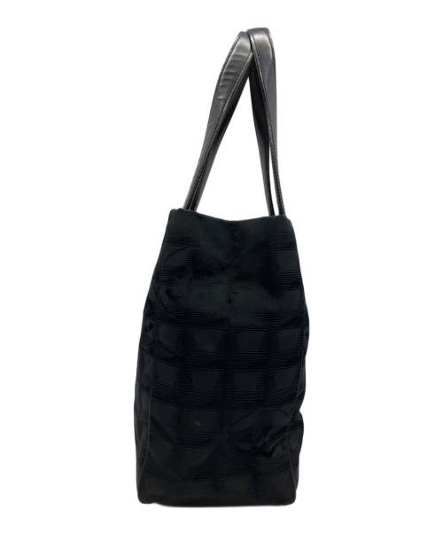 CHANEL（シャネル）CHANEL (シャネル) ハンドバッグ ニュートラベルライン トートＭＭ ブラックの古着・服飾アイテム