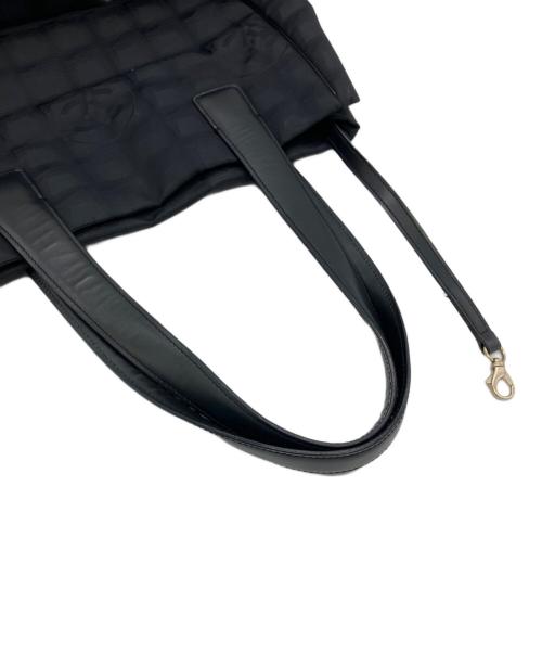 CHANEL（シャネル）CHANEL (シャネル) ハンドバッグ ニュートラベルライン トートＭＭ ブラックの古着・服飾アイテム