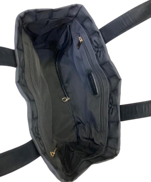 CHANEL（シャネル）CHANEL (シャネル) ハンドバッグ ニュートラベルライン トートＭＭ ブラックの古着・服飾アイテム