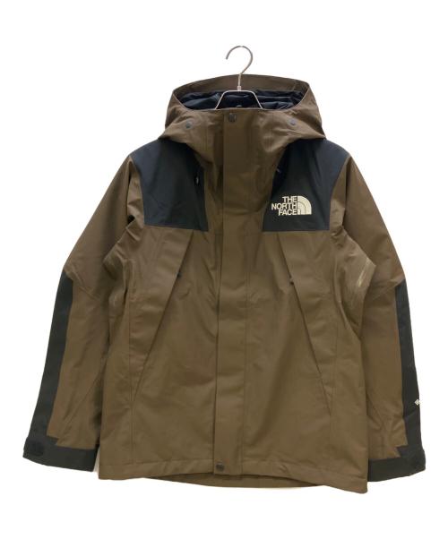 THE NORTH FACE（ザ ノース フェイス）THE NORTH FACE (ザ ノース フェイス) ナイロンジャケット ブラウン×ブラック サイズ:Sの古着・服飾アイテム