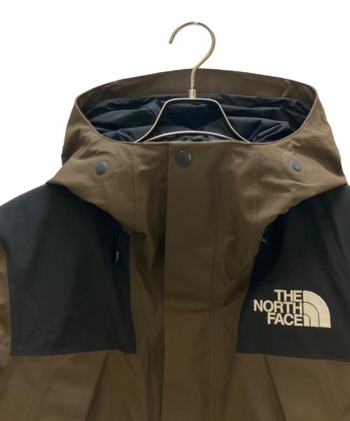 THE NORTH FACE（ザ ノース フェイス）THE NORTH FACE (ザ ノース フェイス) ナイロンジャケット ブラウン×ブラック サイズ:Sの古着・服飾アイテム