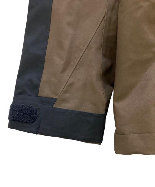 THE NORTH FACE（ザ ノース フェイス）THE NORTH FACE (ザ ノース フェイス) ナイロンジャケット ブラウン×ブラック サイズ:Sの古着・服飾アイテム