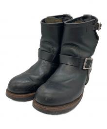 RED WING（レッドウィング）の古着「エンジニアブーツ」｜ブラック