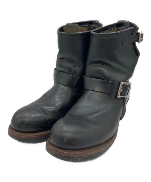 RED WING（レッドウィング）RED WING (レッドウィング) エンジニアブーツ ブラック サイズ:27の古着・服飾アイテム