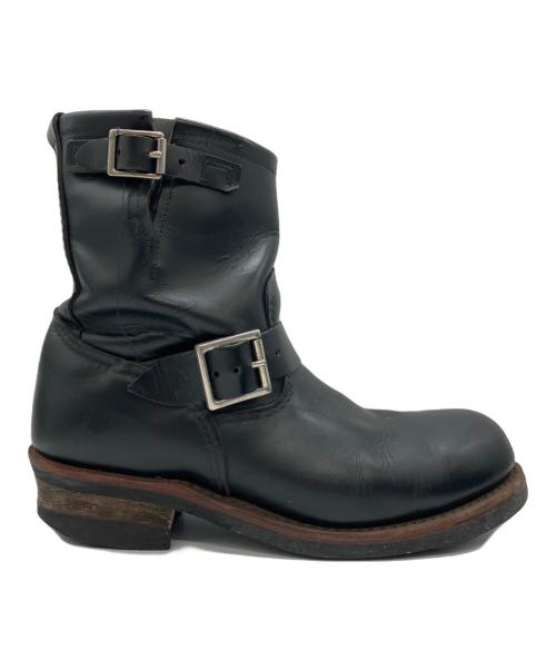 RED WING（レッドウィング）RED WING (レッドウィング) エンジニアブーツ ブラック サイズ:27の古着・服飾アイテム