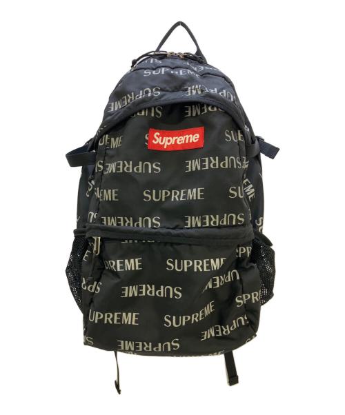 SUPREME（シュプリーム）Supreme (シュプリーム) デイパック 3M Reflective Repeat Backpack ブラック×ホワイトの古着・服飾アイテム