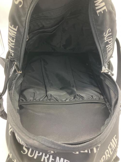 SUPREME（シュプリーム）Supreme (シュプリーム) デイパック 3M Reflective Repeat Backpack ブラック×ホワイトの古着・服飾アイテム