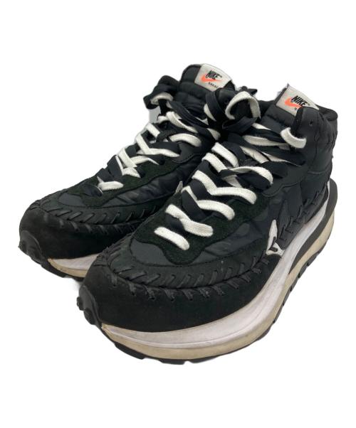 NIKE（ナイキ）NIKE (ナイキ) sacai (サカイ) Jean Paul GAULTIER (ジャンポールゴルチェ) ハイカットスニーカー ブラック×ホワイト サイズ:27.5の古着・服飾アイテム
