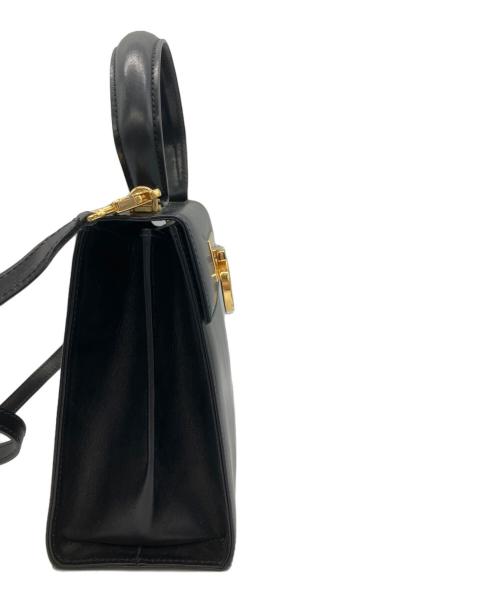 Salvatore Ferragamo（サルヴァトーレ フェラガモ）Salvatore Ferragamo (サルヴァトーレ フェラガモ) ハンドバッグ ブラックの古着・服飾アイテム