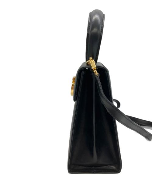 Salvatore Ferragamo（サルヴァトーレ フェラガモ）Salvatore Ferragamo (サルヴァトーレ フェラガモ) ハンドバッグ ブラックの古着・服飾アイテム