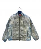 DIESELディーゼル）の古着「ジップアップジャケット J-CREED TRACK JACKET」｜グレー×ブルー