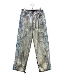 DIESEL（ディーゼル）の古着「ナイロンパンツ P-TATE PANTS」｜ブルー×グレー