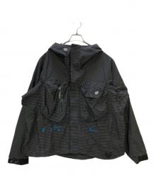 NIKE×OFFWHITE（ナイキ×オフホワイト）の古着「ナイロンジャケット AS NRG JACKET 22AW」｜ブラック