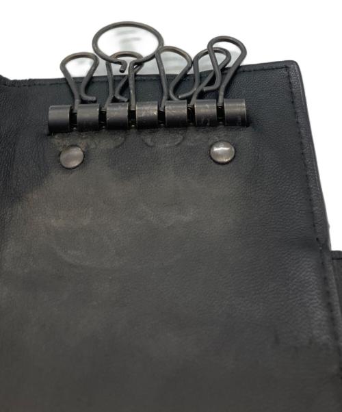 BOTTEGA VENETA（ボッテガベネタ）BOTTEGA VENETA (ボッテガベネタ) 6連キーケース イントレチャート ブラックの古着・服飾アイテム