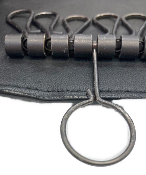BOTTEGA VENETA（ボッテガベネタ）BOTTEGA VENETA (ボッテガベネタ) 6連キーケース イントレチャート ブラックの古着・服飾アイテム