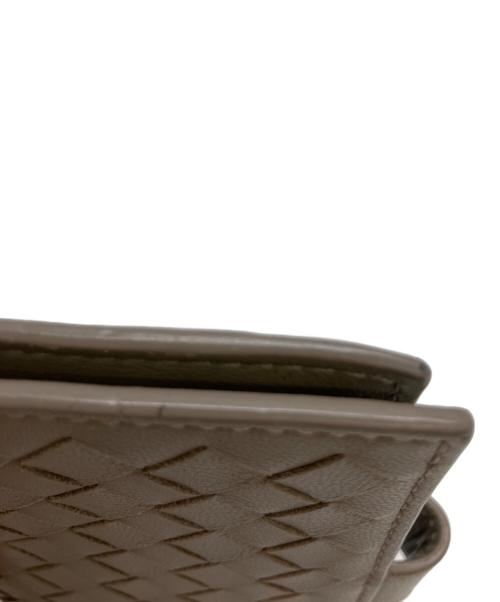 BOTTEGA VENETA（ボッテガベネタ）BOTTEGA VENETA (ボッテガベネタ) 6連キーケース イントレチャート グレージュの古着・服飾アイテム