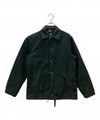 stussyステューシー）の古着「コーチジャケット」｜ブラック