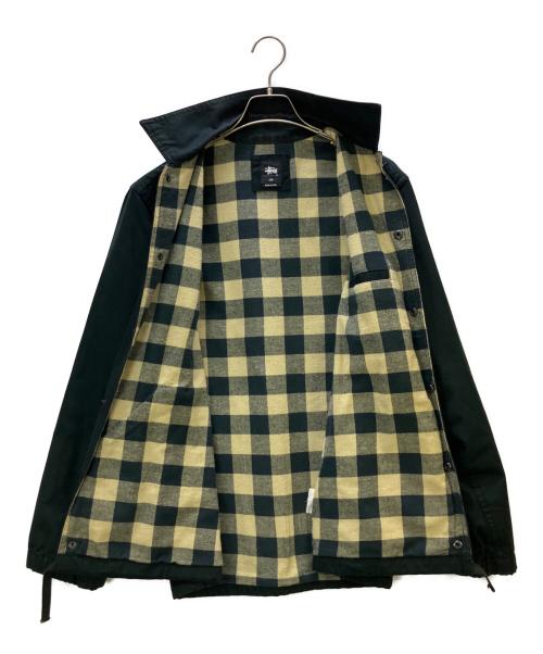 stussy（ステューシー）stussy (ステューシー) コーチジャケット ブラック サイズ:Sの古着・服飾アイテム