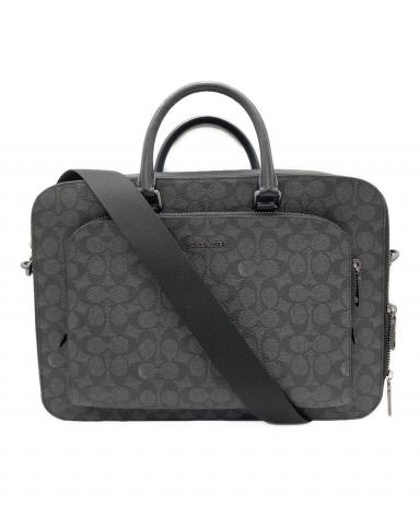 中古・古着通販】COACH (コーチ) ブリーフケース シグネチャー