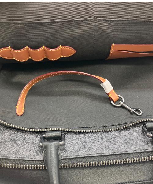 COACH（コーチ）COACH (コーチ) ブリーフケース シグネチャー ブラックの古着・服飾アイテム