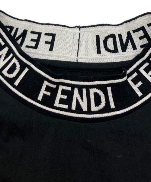 FENDI（フェンディ）FENDI (フェンディ) 半袖カットソー 20AW ブラック サイズ:XXLの古着・服飾アイテム